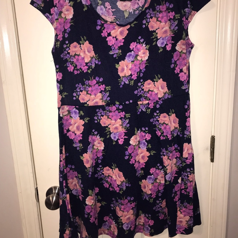 Floral mini dress